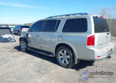 2011 Nissan Armada Sl from USA, damaged, VIN 5N1BA0ND7BN603868